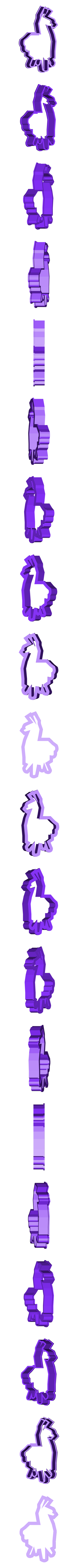 llama fortnite.stl Ensemble de coupe-biscuits Fortnite