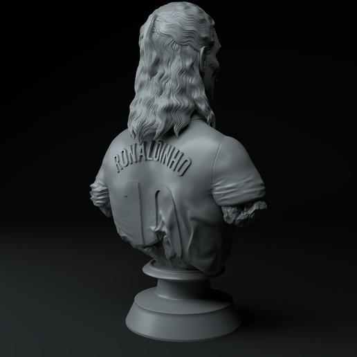 6.png Ronaldinho Premium 3D Bust STL