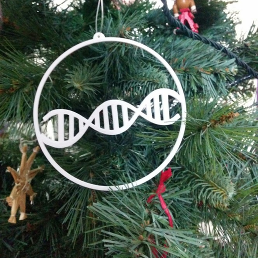 DNA christmas ball