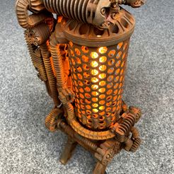 IMG_2843.jpg Coke Oven - Steampunk Style Lamp