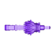 Cyber Samurai Oni Style Combat Rifle 03 (1).stl Cyber Samurai Oni Style Combat Rifles NOHAND