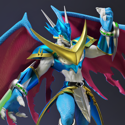 veemonprimeira.png STL file UlforceVeedramon - DIGIMON version 2.0・3D printable design to download