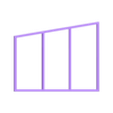 Large window.stl MCM Putz Haus #1