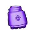 ChaplainRHSFist.stl Hand Factions Pack