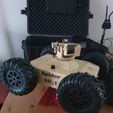 20221203_134017.jpg Robot drone 3D printable RC 4x4 Military crawler. (Camera module version)