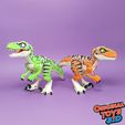 3.jpg Velociraptor Articulated/Flexi