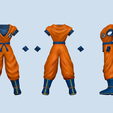 Angles.png Dragon Ball Goku - Outfit - Character Modeling