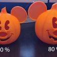 Percentages.jpg Halloween Mickey Pumpkin Tea Light - High Detail Poly