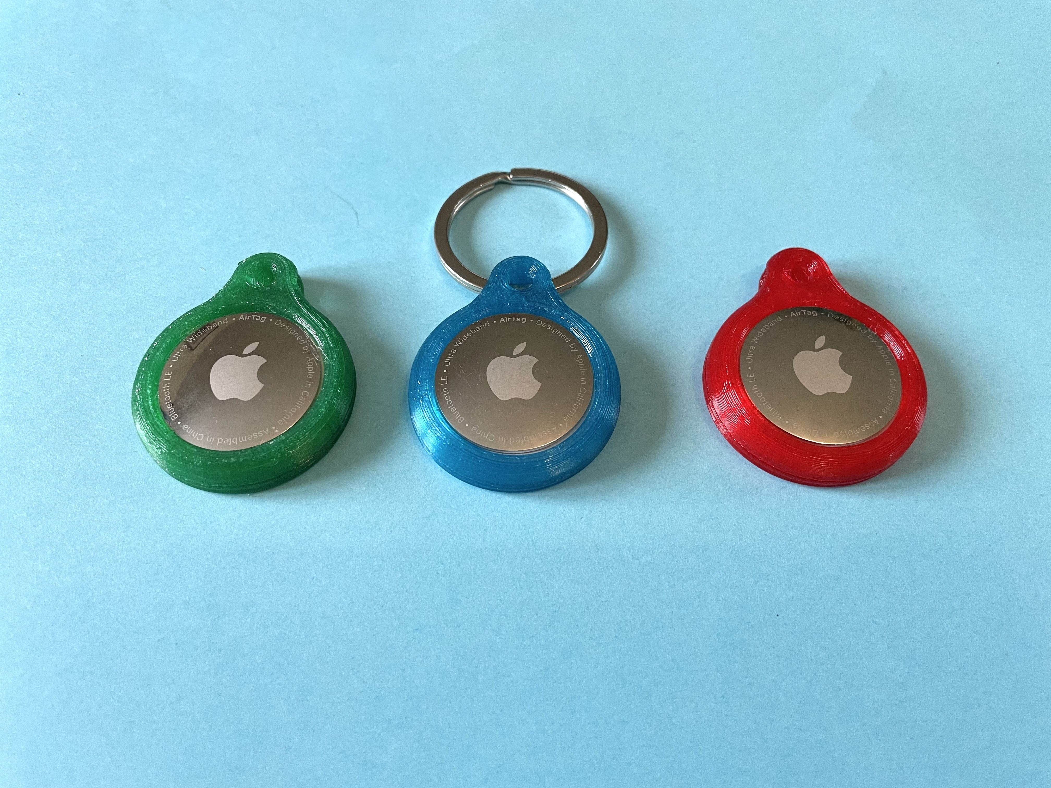 Download STL file AirTag key ring attachment • 3D printable object ・ Cults