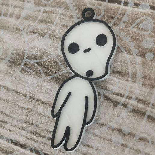 Kodama KeyChain 3D model