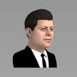 untitled.1490.jpg John F Kennedy bust ready for full color 3D printing