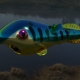 wobler1.png A new innovative wobbler model. A lure for fish.