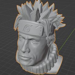 The-Rock'Ruto.jpg Archivo STL Naruto The Rock・Objeto para impresora 3D para descargar