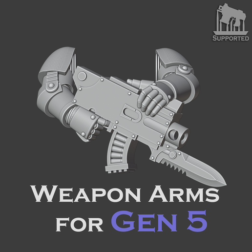 00s.png Gen 5 Bolt-thrower & Gladius arms set (Ver.3 Update)