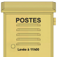 2022-08-06_11h49_27.png Metal key box with 12 hooks - Postes