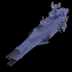 MagellanBeauty-01.png STL file Magellan Space Battleship Gundam・3D printing model to download, ScornMandark
