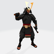 005.png Samurai-Krieger 3D