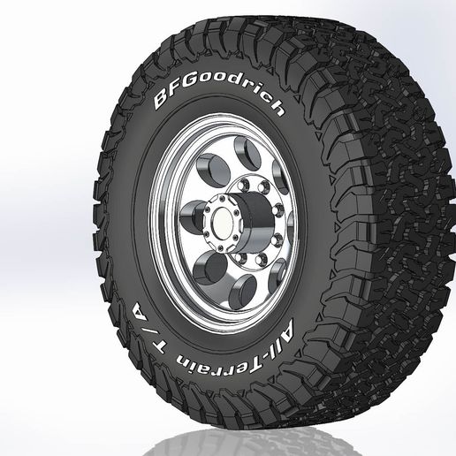 Wheels Pro Comp Xtreme 1069 17inch for scale model