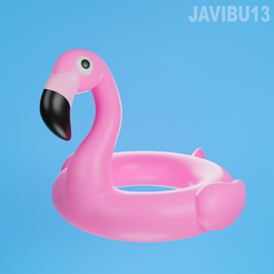 float_render_Edited.png Descargar archivo STL gratis Flamingo - 3D Print Ready・Modelo para la impresora 3D