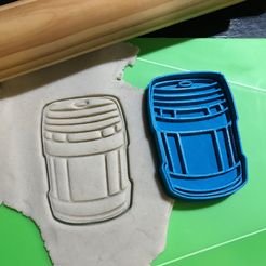 IMG_2612.JPG 3D file Cookie Cutter Fortnite Plasma Bottle Bidon. Cutting + Stamping.・Model to download and 3D print