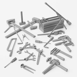 scattered_cults.jpg Workshop tools pack - 28 tools in 1/35 scale