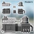 2.jpg Post-apocalyptic industrial building with large ventilation turbines, pipes, and brick building (17) - Future Sci-Fi SF Post apocalyptic Tabletop Scifi 28mm 15mm 20mm Modern
