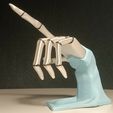 IMG20201230012046 (2).jpg Free STL file Corpse Bride Hand (Jewelry Organizer)・3D printer design to download