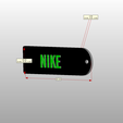 Nike-Key-maß.png Nike Logo Keychain (Schlüsselanhänger)