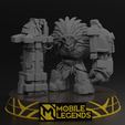 2.png GROCK ANCIENT TOTEM SKIN MOBILE LEGENDS FAN ART 3D STL