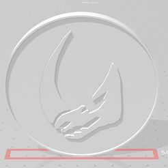 Annotation 2019-12-28 191918.jpg STL file Starwars Mandalorian MudHorn sigil・Template to download and 3D print