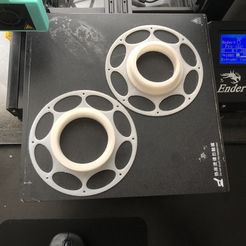IMG_8709-1.jpeg Free STL file FUNCTIONAL MINI SPOOL FOR FILAMENT LEFTOVERS・3D printable model to download