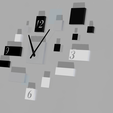 orologio-v5.png Clock - Modern wall clock 3D print model