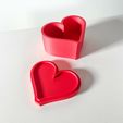 untitled-2486.jpg Heart Storage Container | Desk Organizer and Misc Holder | Modern Office and Home Decor