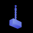 plastic-4.png Sledgehammer hammer pendant 3D print model