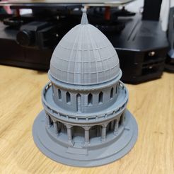 IMG_20230215_192159.jpg STL file Temple Tempietto di San Pietro in Montorio・3D printable model to download