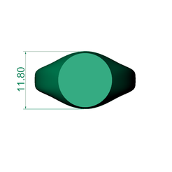 01.png STL file Plain Gold ring・Template to download and 3D print