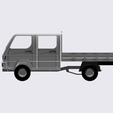 IMG_2456.png Modelo 3D de Camioneta Doble Cabina con Caja de Carga - Inspirada en Foton Doble
