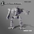 BNDR-01B_pose1.jpg American Mecha - BNDR Bizarre - Mech Jock