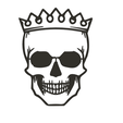 deco-skull-v1.png Crowned skull and crossbones wall decoration