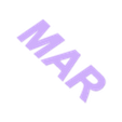 MAR.stl Calendrier des anniversaires