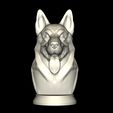 1.jpg German Shepherd Polygonal Bust