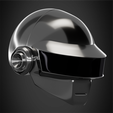 DaftPunk2Classic4.png Daft Punk Thomas Bangalter Silver Helmet