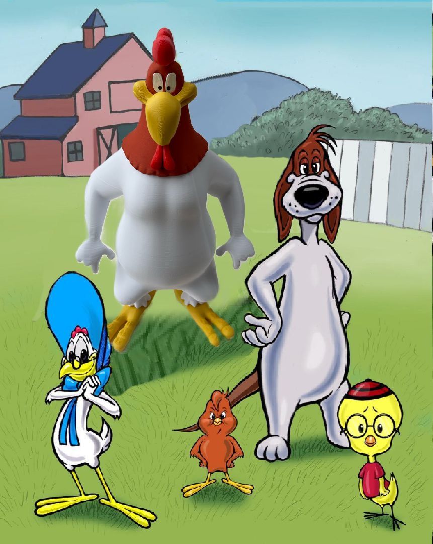 3D print Foghorn Leghorn・Cults