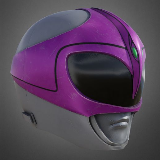 🪖 Power Rangers Mighty Morphin Pink Ranger Helmet for Cosplay・ STL File ...