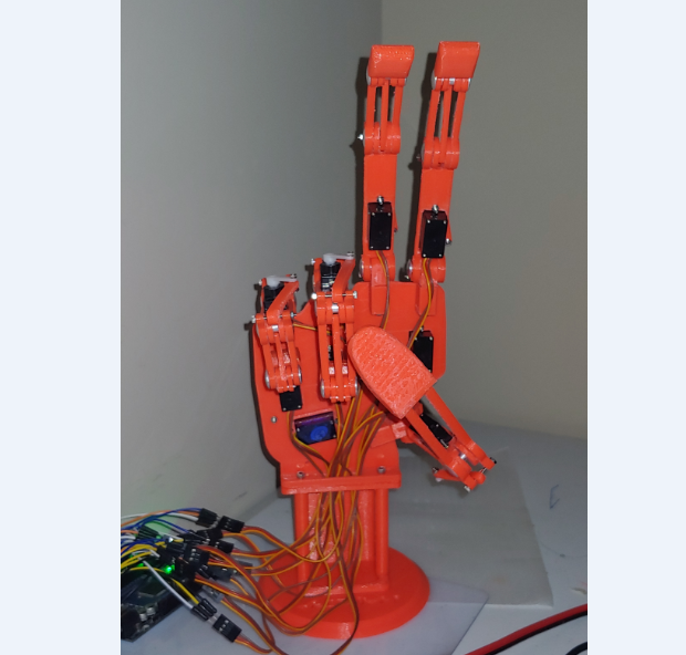 1.PNG Fichier MECH-A2 Main robotique・Objet pour impression 3D à télécharger, Yurican