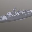 tbrender006.jpg Diponegoro class corvette Low-poly 3D model