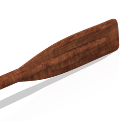 paddle-12 v4-01.png STL-Datei A real paddle blade for a rowing boat for 3d print cnc・3D-druckbares Modell zum Herunterladen