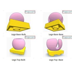 Funnel Sorting Tray for Lego by SolarEgg, Download free STL model