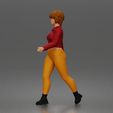 3DG-0005.jpg Walking pose highlights outfit design showing energy movement and character