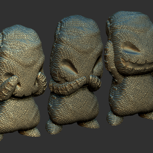 Pack Oogie Boogie 3.PNG STL file Minis Oogie Boogie of Wisdom・3D print design to download, BODY3D